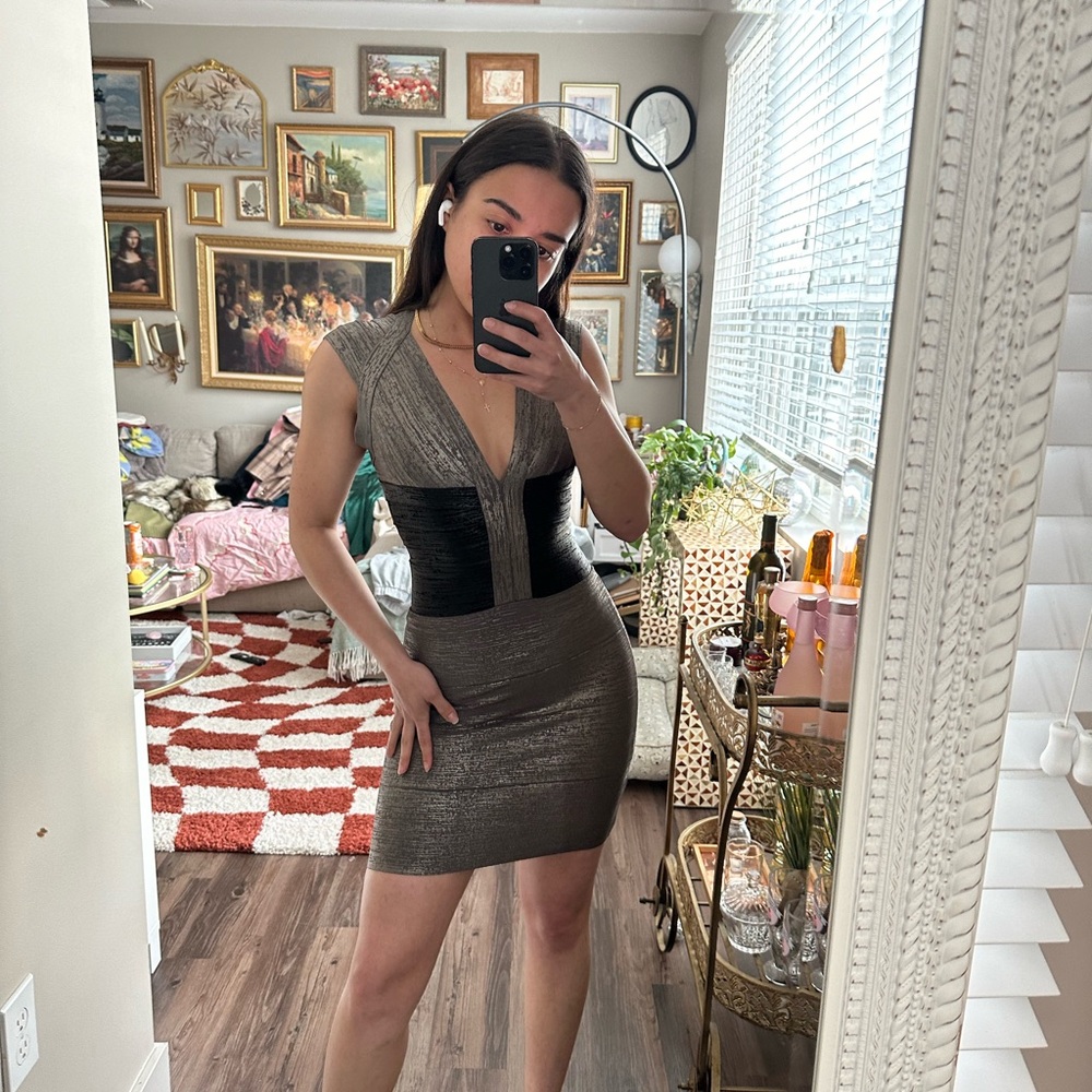 Rare/Iconic Herve Leger Mini Dress